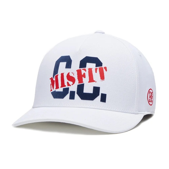 G/FORE Golf Cap - C.C. “Country Club” Misfit Snapback - Snow AW23 NWT - Picture 1 of 6